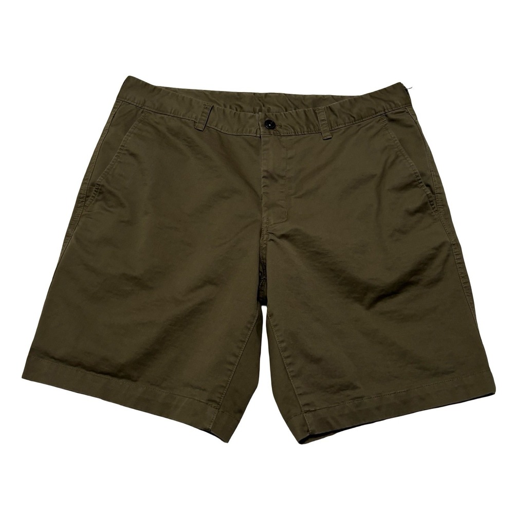 The North Face Men's Outdoor Hiking Shorts Green‎ Cotton Size 36 x 9.5